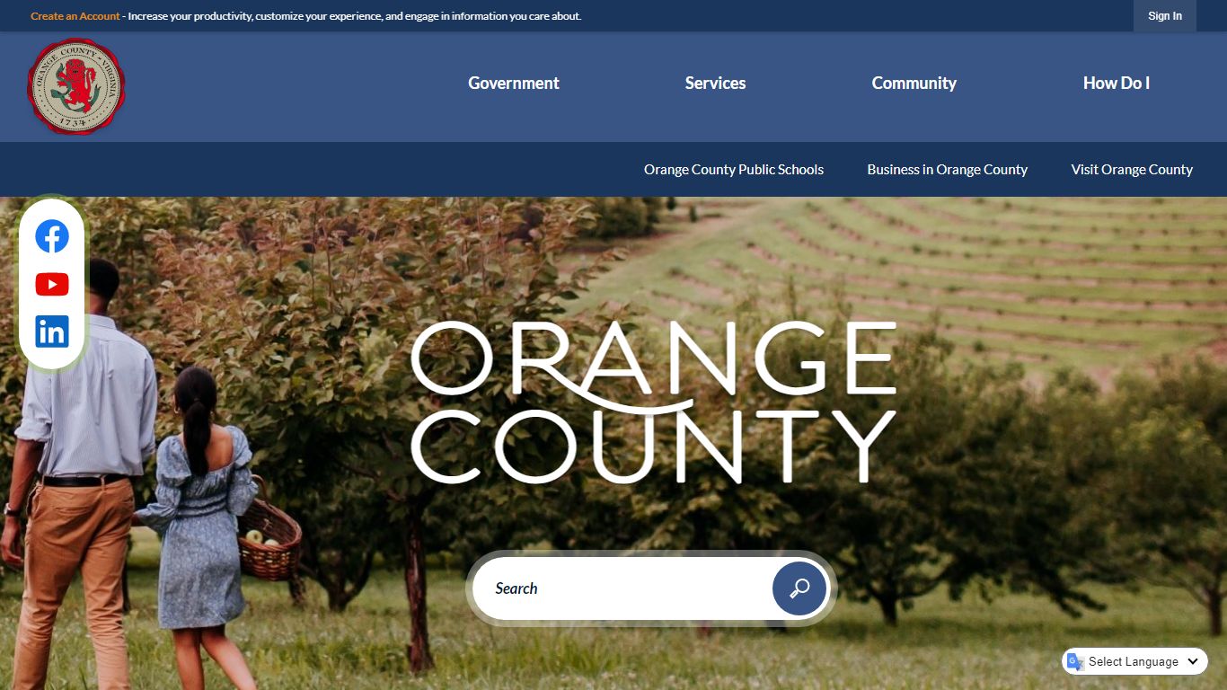 Orange County, VA - Official Website | Official Website